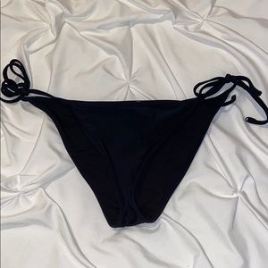 Black Tie Bikini Bottoms